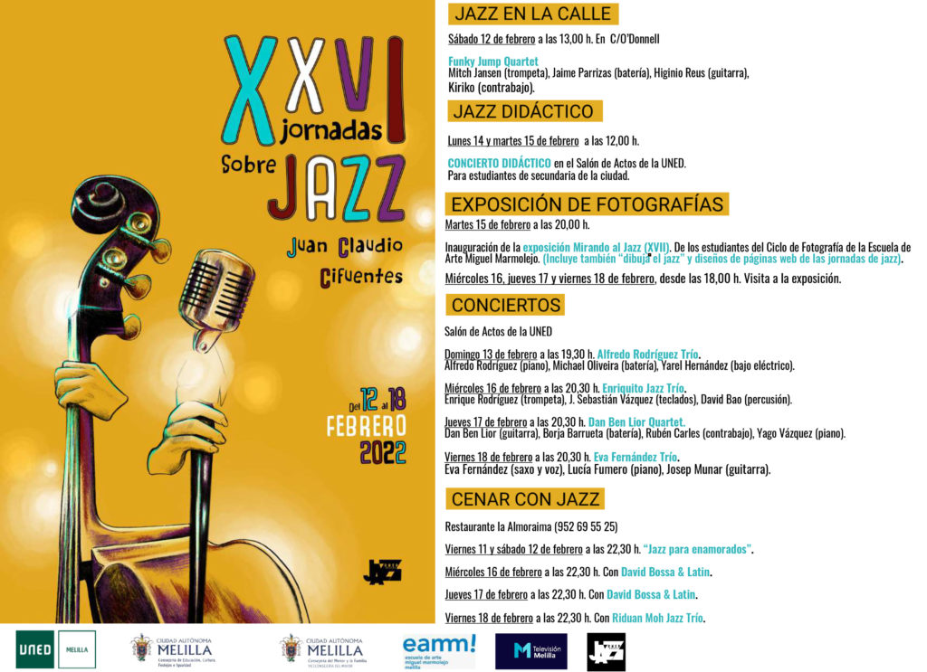 Programa Jornadas de Jazz XXVI